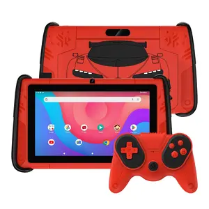 تابلت PRITOM مقاس 7 بوصات يعمل بنظام Android 15 للأطفال، وذاكرة وصول عشوائي 3 جيجابايت وذاكرة قراءة فقط 32 جيجابايت، ومدمج مسبقًا، وواي فاي، مع حافظة على شكل سيارة رياضية رائعة
